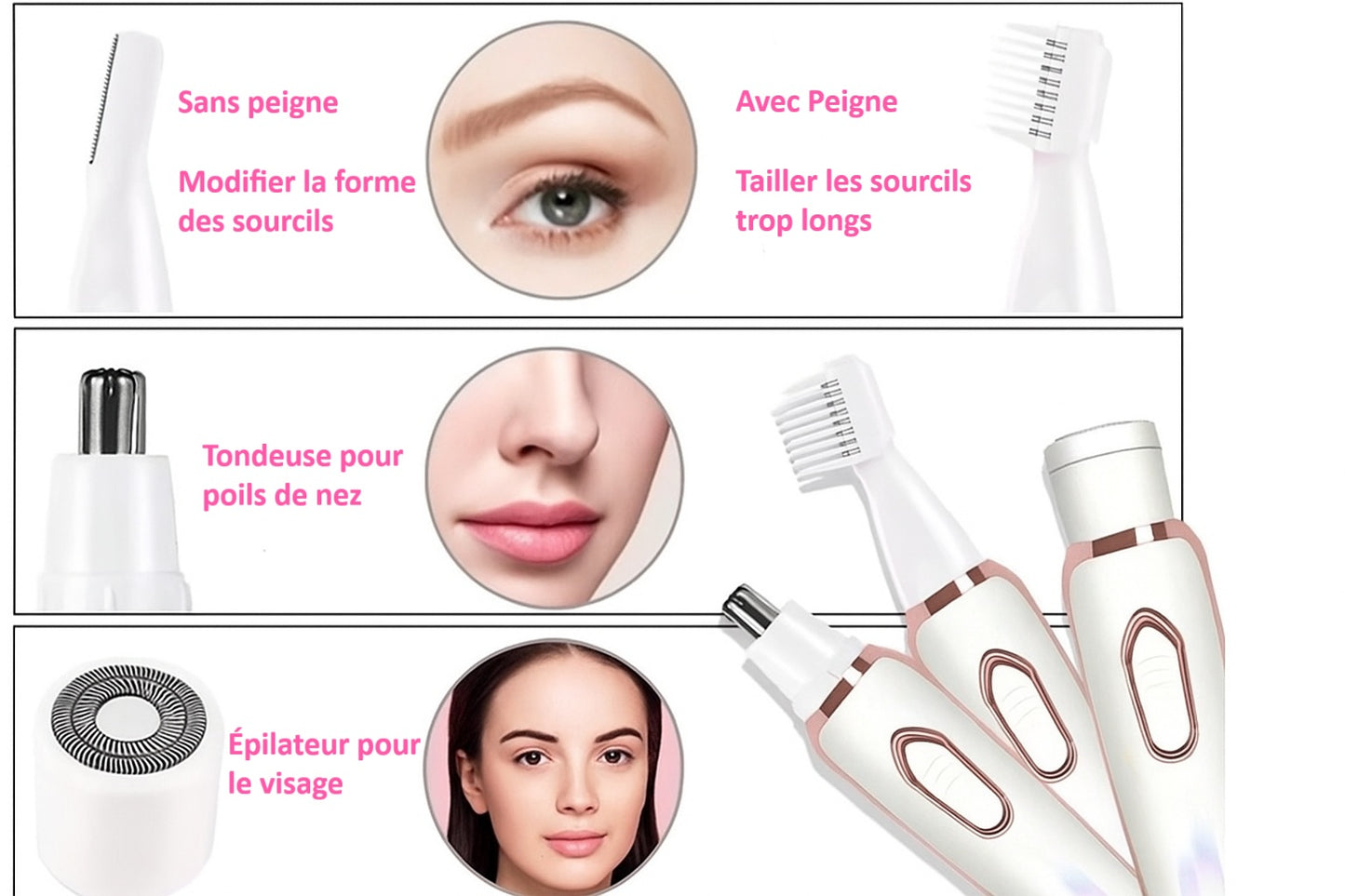 Lyonza Epilator Cordless