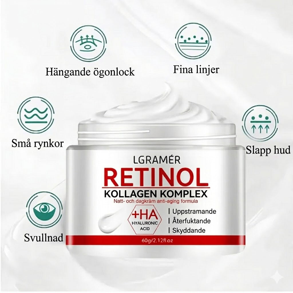 Uppstramande Retinolkräm ✨