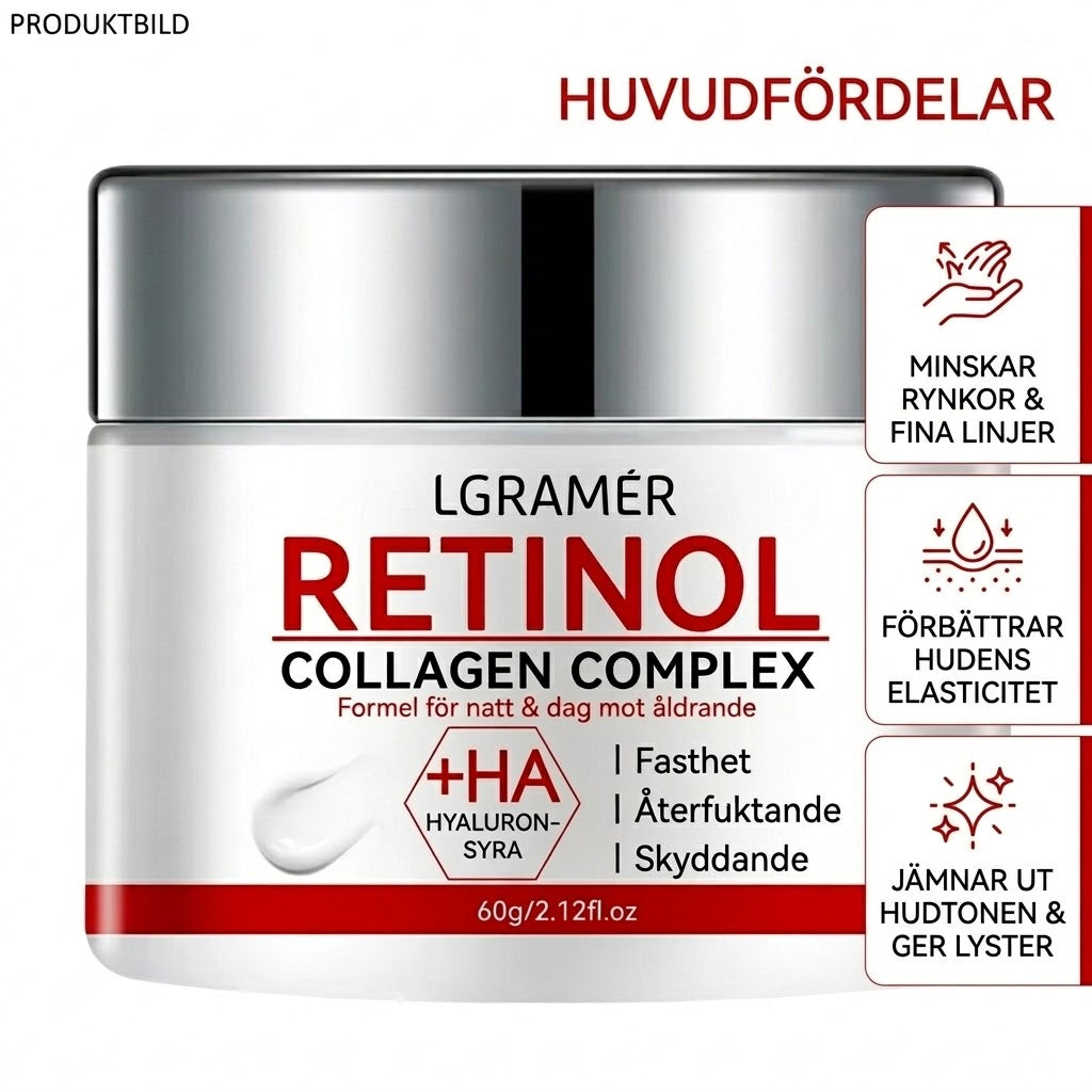 Uppstramande Retinolkräm ✨